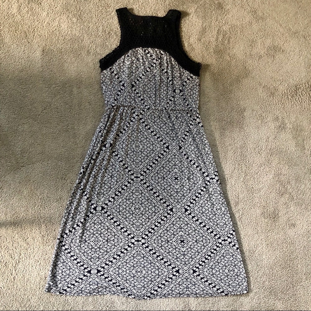 Lucky Brand Crochet Top Dress - Gem